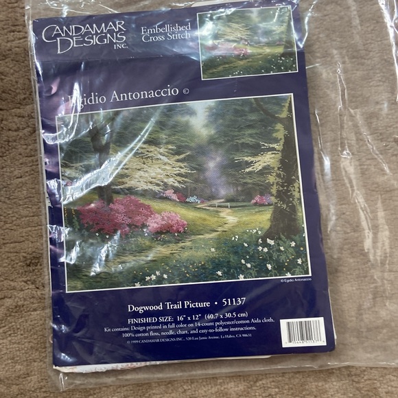 10 stitchery kits vintage samplers cross stitch crewel embroidery - Picture 7 of 12